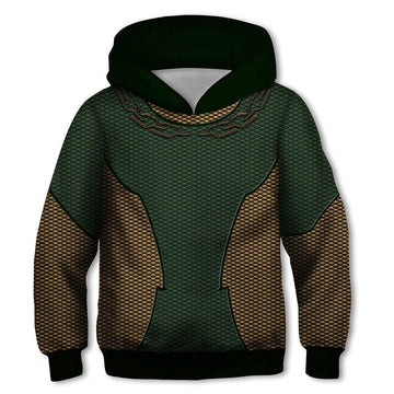 The Boys Cosplay The Deep Sudadera Estampada con Capucha para Niños